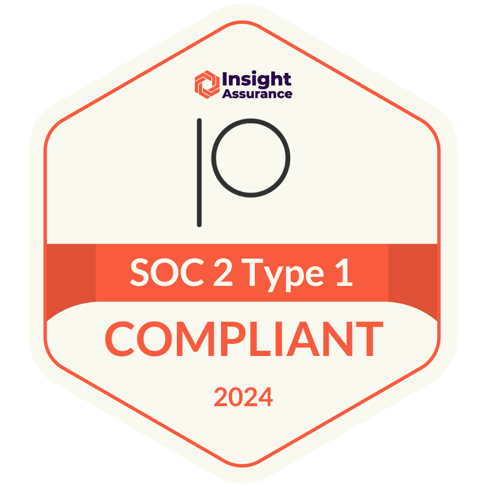 Ping SOC2 Type 1 Compliant Badge